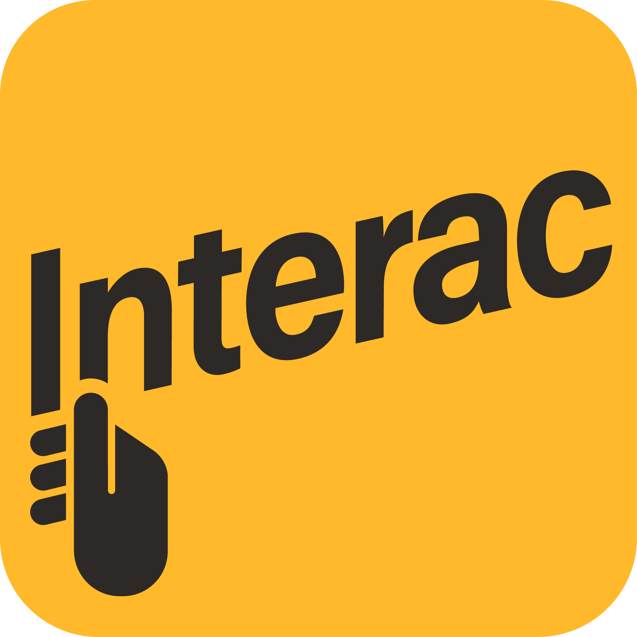 Interac payment method logo